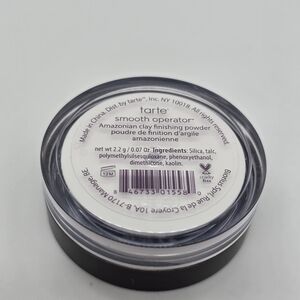 Tarte Smooth Operator Finishing Powder Travel Size New Without Box